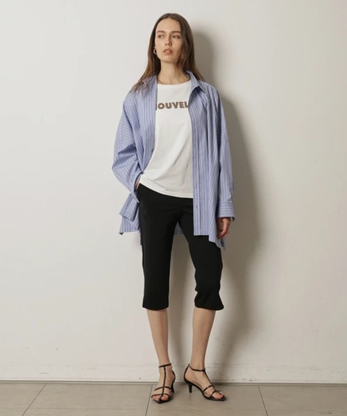 CADUNE（カデュネ）の「カプリパンツ（その他パンツ・レディース・ブラック・38/36）」の3枚目の写真