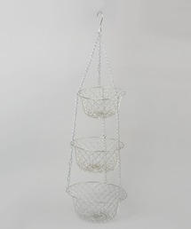 TODAY'S SPECIAL（トゥデイズスペシャル）の「3段ハンギングバスケット / 360671（収納グッズ）」