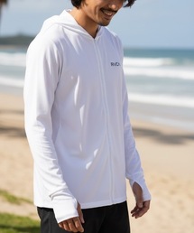RVCA メンズ STRAIGHT WAY SFHD 長袖サーフTシャツ 【2026年春夏モデル】/ルーカ吸水速乾UPF50+4WAYストレッチサーフT(ラッシュガード・水着)