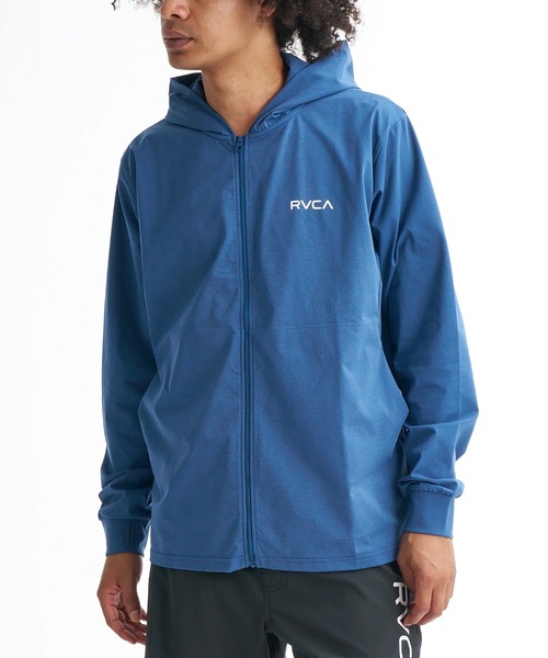 RVCA(ルーカ)の「RVCA メンズ STRAIGHT WAY SFHD 長袖サーフTシャツ 【2026年春夏モデル】/ルーカ吸水速乾UPF50+4WAYストレッチサーフT(ラッシュガード・水着)(Tシャツ/カットソー・メンズ・ダークブルー/ホワイト/グレー/ブラック・X-LARGE/LARGE/SMALL/MEDIUM)」の22枚目の写真