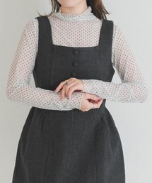 31 Sons de mode | シアーハイネックトップス(Tシャツ/カットソー)