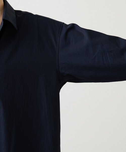 russet(ラシット)の「シャツドレス(ワンピース・レディース・アイボリー/ネイビー・FREE)」の13枚目の写真