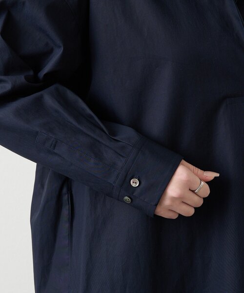 russet(ラシット)の「シャツドレス(ワンピース・レディース・アイボリー/ネイビー・FREE)」の14枚目の写真