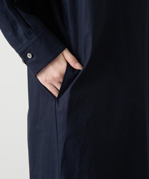 russet(ラシット)の「シャツドレス(ワンピース・レディース・アイボリー/ネイビー・FREE)」の15枚目の写真