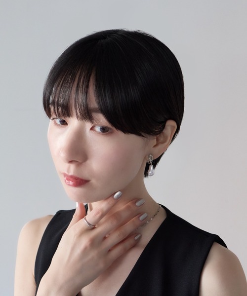ciite'（シーテ）の「シリコン付 デザインパール イヤリング（両耳用）（イヤリング・レディース・シルバー/ゴールド・FREE）」の4枚目の写真