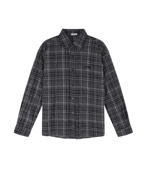 PROCESS(プロセス)の「Tatan Urban Check Shirt - Black(シャツ/ブラウス・メンズ・ブラック・FREE)」の8枚目の写真