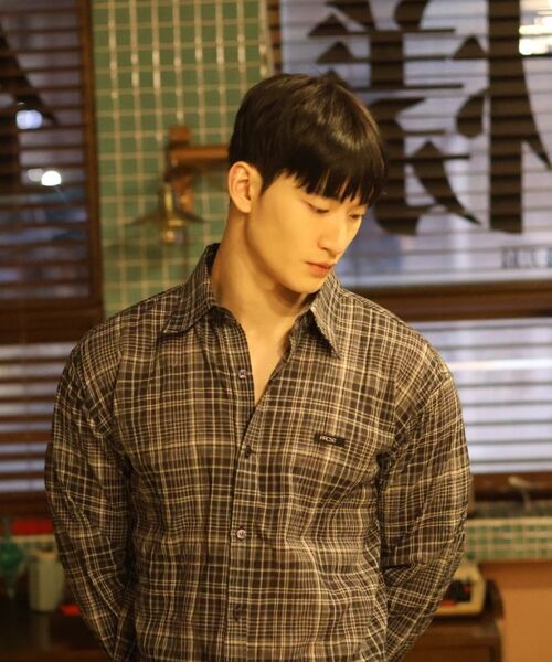 PROCESS(プロセス)の「Tatan Urban Check Shirt - Black(シャツ/ブラウス・メンズ・ブラック・FREE)」の15枚目の写真