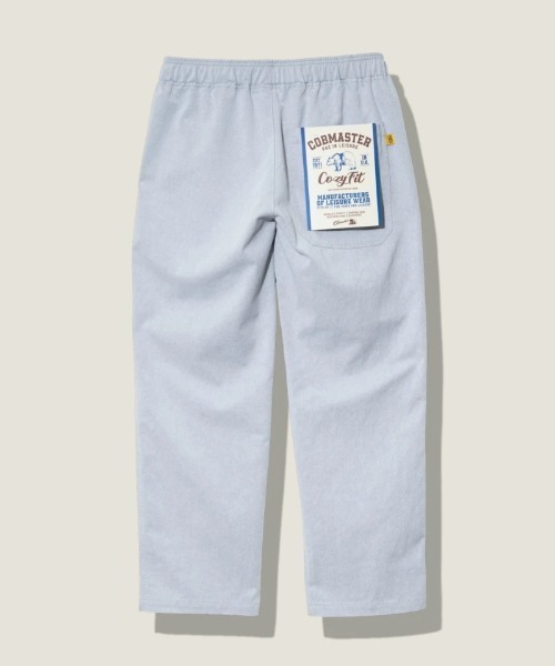 COBMASTER（コブマスター）の「COBMASTER/コブマスター　リラックス レジャーパンツ（その他パンツ・メンズ・ダークインディゴブルー/ブルーグリーン/ブラック/ベージュ/ブルー系その他・X-LARGE/MEDIUM/LARGE）」の4枚目の写真