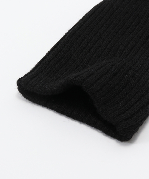 IENA（イエナ）の「KIJIMA TAKAYUKI/キジマ タカユキ ALPACA BEANIE ビーニー WEKNYY202B（ニットキャップ/ビーニー・レディース・ブラック/ブルー系その他・FREE）」の4枚目の写真