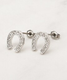 grove（グローブ）の「【HORSESHOEシリーズ】キラキラビジューホースシューピアス（ピアス（両耳用））」