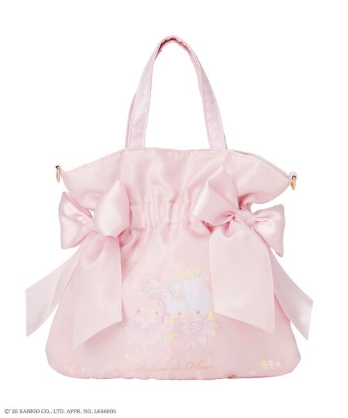 リトルツインスターズ ダブルリボン2Wayトート（トートバッグ