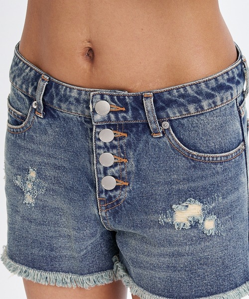 BILLABONG(ビラボン)の「BILLABONG/ビラボン レディース ショートパンツ CRUSH SHORTS DENIM BG013613(その他パンツ・レディース・インディゴブルー/ライトブルー/ブルー・L/M)」の11枚目の写真
