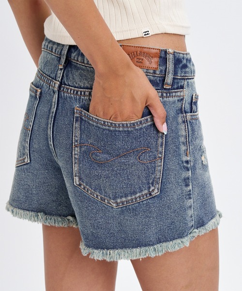 BILLABONG(ビラボン)の「BILLABONG/ビラボン レディース ショートパンツ CRUSH SHORTS DENIM BG013613(その他パンツ・レディース・インディゴブルー/ライトブルー/ブルー・L/M)」の13枚目の写真