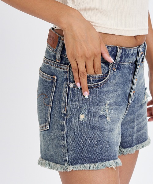 BILLABONG(ビラボン)の「BILLABONG/ビラボン レディース ショートパンツ CRUSH SHORTS DENIM BG013613(その他パンツ・レディース・インディゴブルー/ライトブルー/ブルー・L/M)」の15枚目の写真