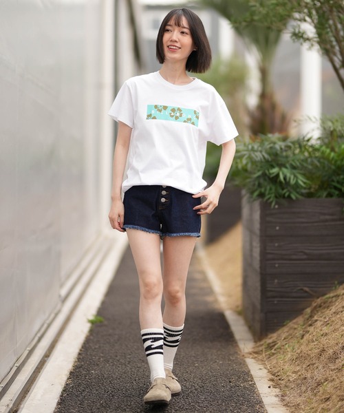 BILLABONG(ビラボン)の「BILLABONG/ビラボン レディース ショートパンツ CRUSH SHORTS DENIM BG013613(その他パンツ・レディース・インディゴブルー/ライトブルー/ブルー・L/M)」の7枚目の写真