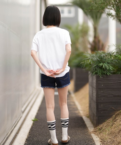 BILLABONG(ビラボン)の「BILLABONG/ビラボン レディース ショートパンツ CRUSH SHORTS DENIM BG013613(その他パンツ・レディース・インディゴブルー/ライトブルー/ブルー・L/M)」の8枚目の写真