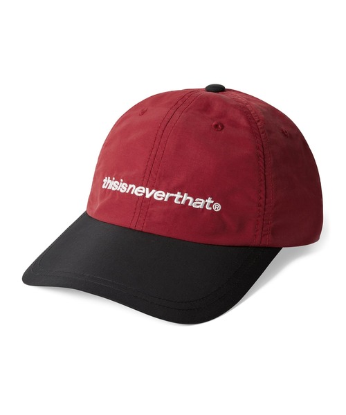 thisisneverthat(ディスイズネバーザット)の「SP-Logo Nylon Cap(キャップ・メンズ・ブラック/アイボリー/レッド/ネイビー・FREE)」の4枚目の写真