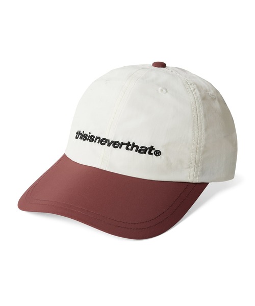 thisisneverthat(ディスイズネバーザット)の「SP-Logo Nylon Cap(キャップ・メンズ・ブラック/アイボリー/レッド/ネイビー・FREE)」の2枚目の写真