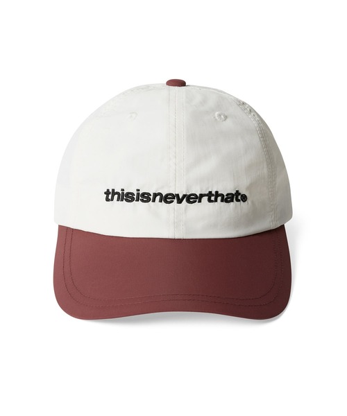 thisisneverthat(ディスイズネバーザット)の「SP-Logo Nylon Cap(キャップ・メンズ・ブラック/アイボリー/レッド/ネイビー・FREE)」の5枚目の写真