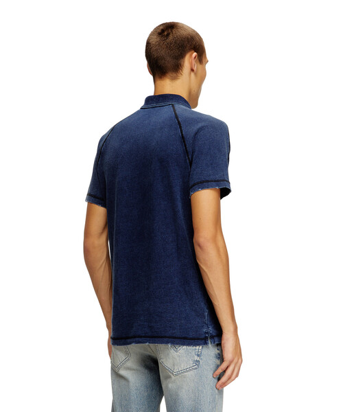 DIESEL（ディーゼル）の「メンズ ポロシャツ T-SWIND-NEW（ポロシャツ・メンズ・ブルー系その他・XX-LARGE/LARGE/MEDIUM/X-LARGE/SMALL）」の2枚目の写真