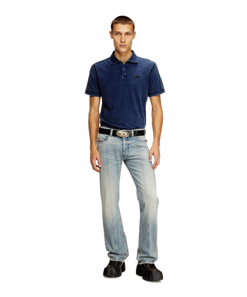 DIESEL（ディーゼル）の「メンズ ポロシャツ T-SWIND-NEW（ポロシャツ・メンズ・ブルー系その他・XX-LARGE/LARGE/MEDIUM/X-LARGE/SMALL）」の3枚目の写真