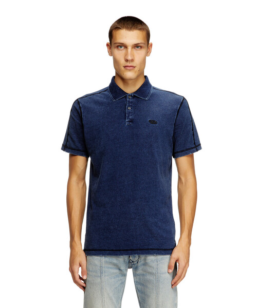 DIESEL（ディーゼル）の「メンズ ポロシャツ T-SWIND-NEW（ポロシャツ・メンズ・ブルー系その他・XX-LARGE/LARGE/MEDIUM/X-LARGE/SMALL）」の5枚目の写真