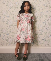 Cath Kidston | キッズ フリルワンピース Hackney Rose(ワンピース)