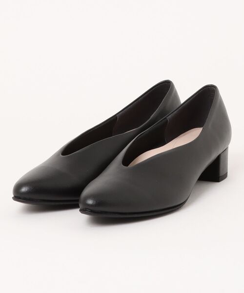 MELMO(メルモ)の「オールウェザー対応カバードパンプス(レインシューズ・レディース・ブラック・23.0cm/23.5cm/24.0cm/24.5cm/22.5cm)」の1枚目の写真