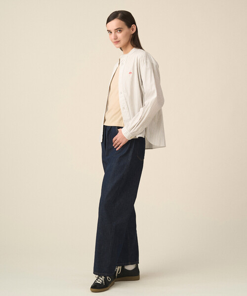 DANTON(ダントン)の「Women's Color Denim Easy Pants(デニムパンツ・レディース・ダークインディゴブルー/チャコール/ピンク系その他/アイボリー/ブルー・38/36)」の8枚目の写真