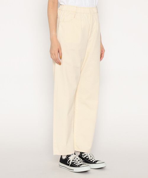 DANTON(ダントン)の「Women's Color Denim Easy Pants(デニムパンツ・レディース・ダークインディゴブルー/チャコール/ピンク系その他/アイボリー/ブルー・38/36)」の10枚目の写真