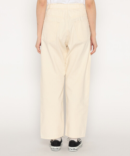 DANTON(ダントン)の「Women's Color Denim Easy Pants(デニムパンツ・レディース・ダークインディゴブルー/チャコール/ピンク系その他/アイボリー/ブルー・38/36)」の12枚目の写真