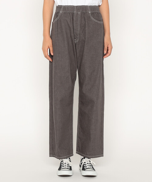 DANTON(ダントン)の「Women's Color Denim Easy Pants(デニムパンツ・レディース・ダークインディゴブルー/チャコール/ピンク系その他/アイボリー/ブルー・38/36)」の19枚目の写真