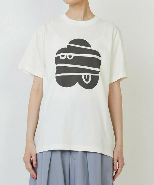 FRAPBOIS PARK（フラボアパーク）の「パークマークT（Tシャツ/カットソー・レディース・ライトブルー/ホワイト/レッド・1/2）」の10枚目の写真