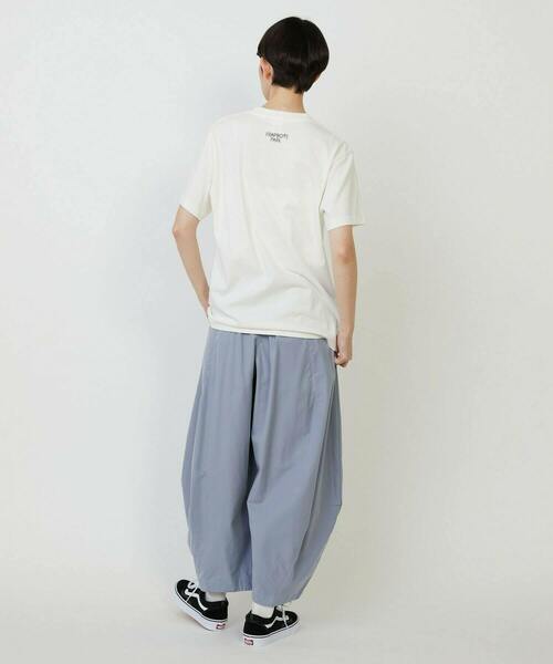 FRAPBOIS PARK（フラボアパーク）の「パークマークT（Tシャツ/カットソー・レディース・ライトブルー/ホワイト/レッド・1/2）」の13枚目の写真