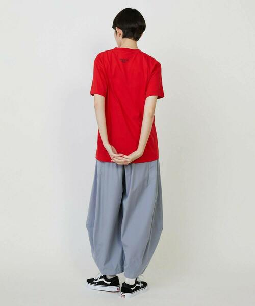 FRAPBOIS PARK（フラボアパーク）の「パークマークT（Tシャツ/カットソー・レディース・ライトブルー/ホワイト/レッド・1/2）」の19枚目の写真