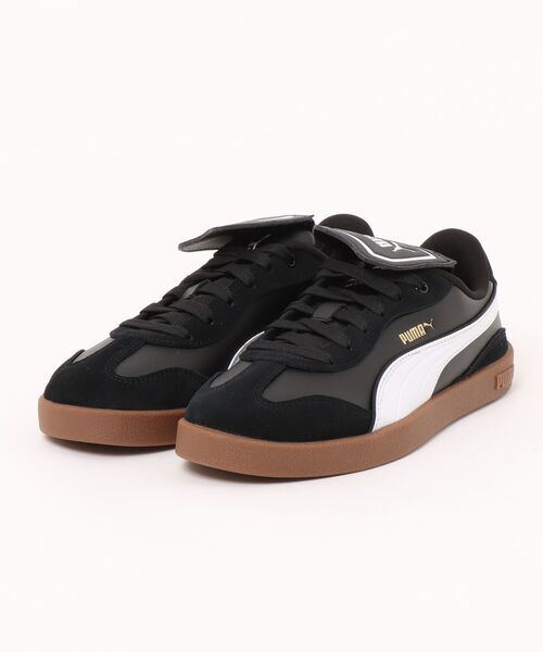PUMA(プーマ)の「PUMA プーマ CLUB AZURA【折り返しタン取り外し可能】レディーススニーカー(クラブアズーラ) 404476(スニーカー・レディース・ブラック×ホワイト/ホワイト×ブラック/アイボリー・25.0cm/24.5cm/24.0cm/23.5cm/23.0cm/22.5cm)」の3枚目の写真