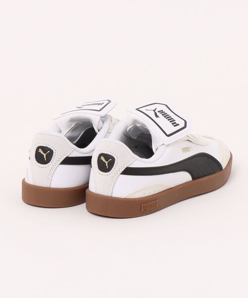 PUMA(プーマ)の「PUMA プーマ CLUB AZURA【折り返しタン取り外し可能】レディーススニーカー(クラブアズーラ) 404476(スニーカー・レディース・ブラック×ホワイト/ホワイト×ブラック/アイボリー・25.0cm/24.5cm/24.0cm/23.5cm/23.0cm/22.5cm)」の4枚目の写真