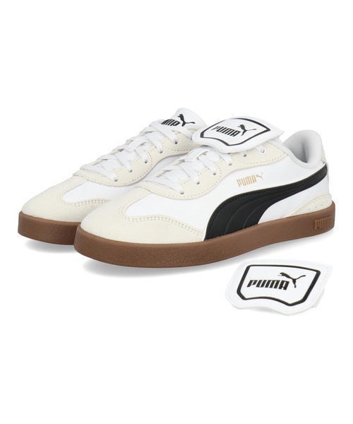 PUMA(プーマ)の「PUMA プーマ CLUB AZURA【折り返しタン取り外し可能】レディーススニーカー(クラブアズーラ) 404476(スニーカー・レディース・ブラック×ホワイト/ホワイト×ブラック/アイボリー・25.0cm/24.5cm/24.0cm/23.5cm/23.0cm/22.5cm)」の6枚目の写真