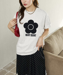 PUBLUX（パブリュクス）の「MARY QUANT × PUBLUX/マリークワント 異素材デイジーアートTシャツ　限定展開（Tシャツ/カットソー）」