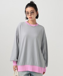 BAYFLOW | 配色ワッフルプルオーバー(Tシャツ/カットソー)