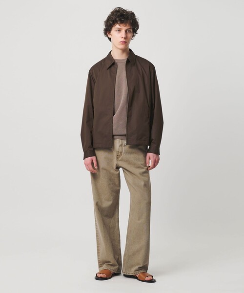 UNITED ARROWS（ユナイテッドアローズ）の「スムース タイプライター モダン ハリントン ブルゾン（ブルゾン・メンズ・ブラック/ダークブラウン・L/S/M/XL）」の14枚目の写真