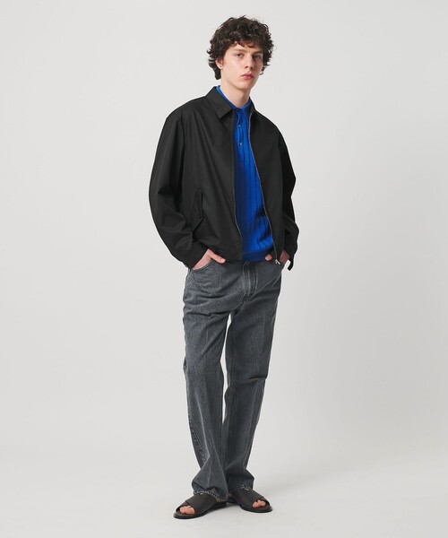 UNITED ARROWS（ユナイテッドアローズ）の「スムース タイプライター モダン ハリントン ブルゾン（ブルゾン・メンズ・ブラック/ダークブラウン・L/S/M/XL）」の17枚目の写真