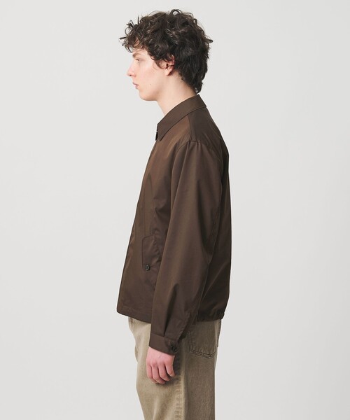 UNITED ARROWS（ユナイテッドアローズ）の「スムース タイプライター モダン ハリントン ブルゾン（ブルゾン・メンズ・ブラック/ダークブラウン・L/S/M/XL）」の19枚目の写真