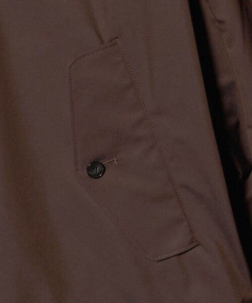 UNITED ARROWS（ユナイテッドアローズ）の「スムース タイプライター モダン ハリントン ブルゾン（ブルゾン・メンズ・ブラック/ダークブラウン・L/S/M/XL）」の3枚目の写真