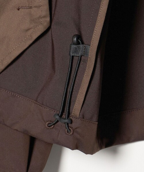 UNITED ARROWS（ユナイテッドアローズ）の「スムース タイプライター モダン ハリントン ブルゾン（ブルゾン・メンズ・ブラック/ダークブラウン・L/S/M/XL）」の4枚目の写真