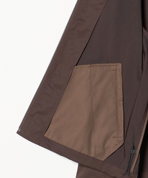 UNITED ARROWS（ユナイテッドアローズ）の「スムース タイプライター モダン ハリントン ブルゾン（ブルゾン・メンズ・ブラック/ダークブラウン・L/S/M/XL）」の5枚目の写真