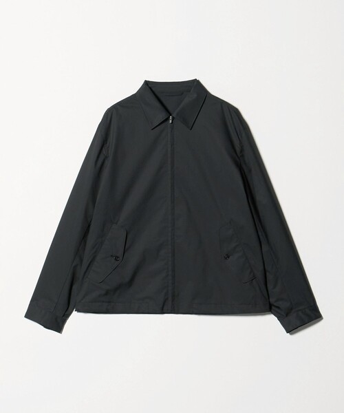 UNITED ARROWS（ユナイテッドアローズ）の「スムース タイプライター モダン ハリントン ブルゾン（ブルゾン・メンズ・ブラック/ダークブラウン・L/S/M/XL）」の7枚目の写真