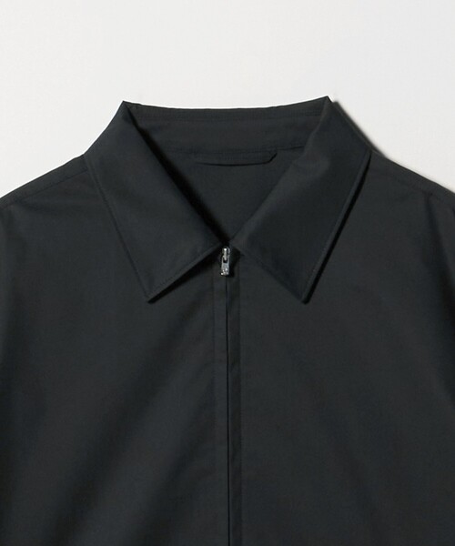 UNITED ARROWS（ユナイテッドアローズ）の「スムース タイプライター モダン ハリントン ブルゾン（ブルゾン・メンズ・ブラック/ダークブラウン・L/S/M/XL）」の8枚目の写真