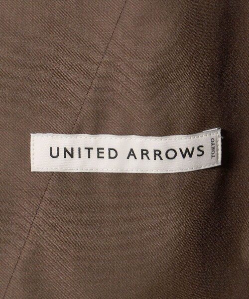UNITED ARROWS（ユナイテッドアローズ）の「スムース タイプライター モダン ハリントン ブルゾン（ブルゾン・メンズ・ブラック/ダークブラウン・L/S/M/XL）」の11枚目の写真