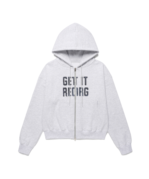 REORG(リオルグ)の「BATD GETIT REORG ZIPUP W/MELANGE(パーカー・レディース・その他・LARGE/MEDIUM)」の5枚目の写真